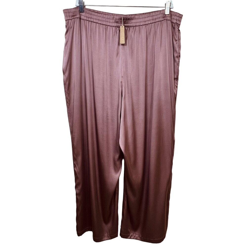 SKIMS Silk Sleep Pant Rose Womens 4X - Picture 5 of 13